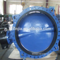 double flange double offset butterfly valve